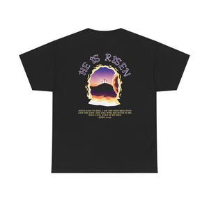 He is Risen Back Design T-Shirt He is Risen Back Design T-Shirt