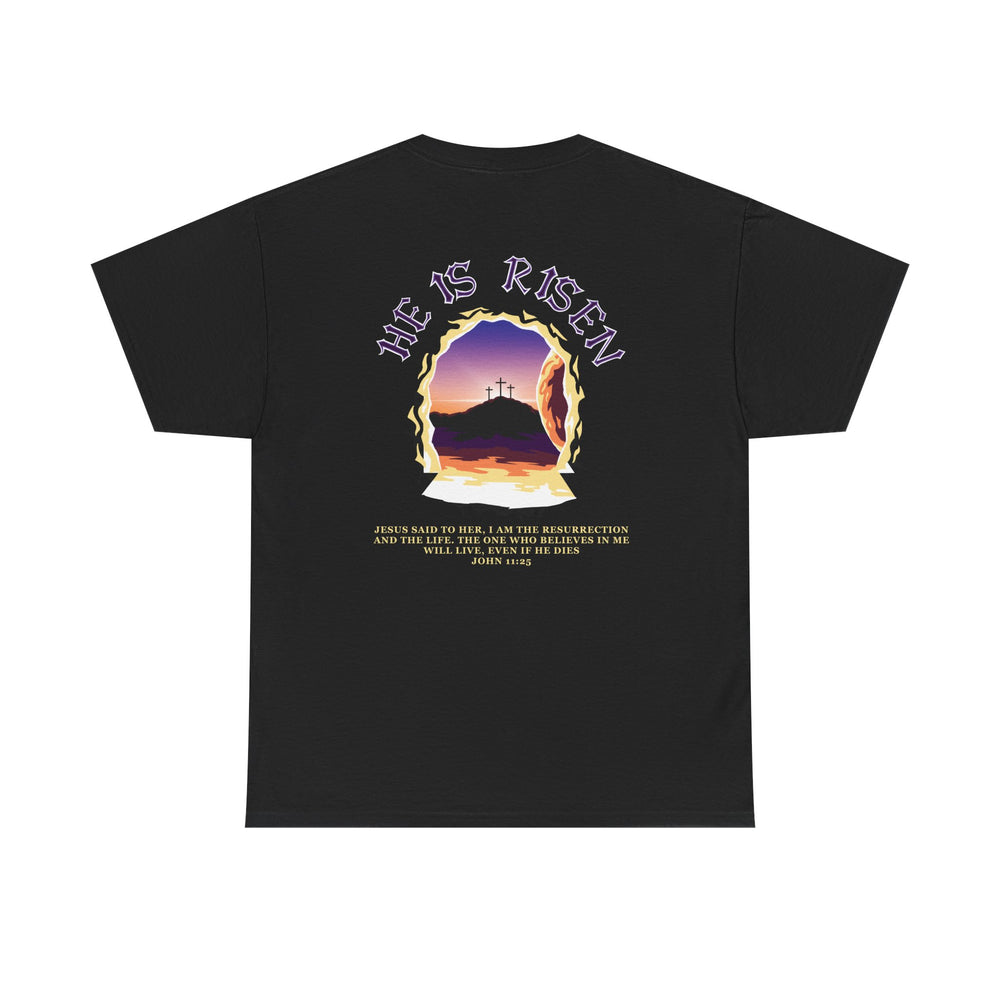 He is Risen Back Design T-Shirt