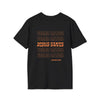 Jesus Saves Orange Back Design